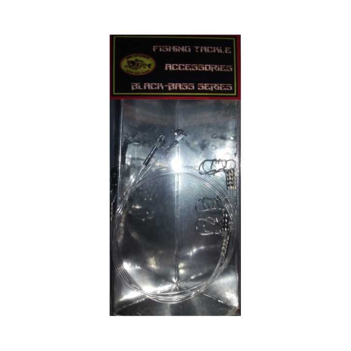 BAJOS DE FLUOROCARBONO BAITSFISHING DE 35 CM Y HASTA 18 KG (3 UD) BAJOS DE FLUOROCARBONO BAITSFISHING DE 35 CM Y HASTA 18 KG (3 UD)