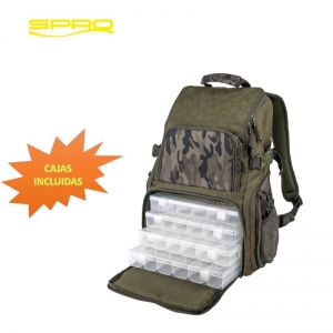 Mochila Double Camouflage Backpack de SPRO 33x20x45cm