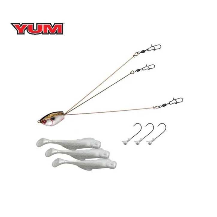 Señuelo YUMBRELLA 3 Wire Rig KIT Señuelo YUMBRELLA 3 Wire Rig KIT