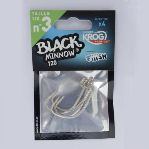 Black Minnow 120 Anzuelos Premium VMC.